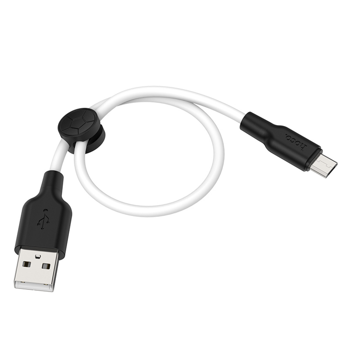 Кабель Hoco X21 Plus Silicone charging cable for Micro(L=0.25M)