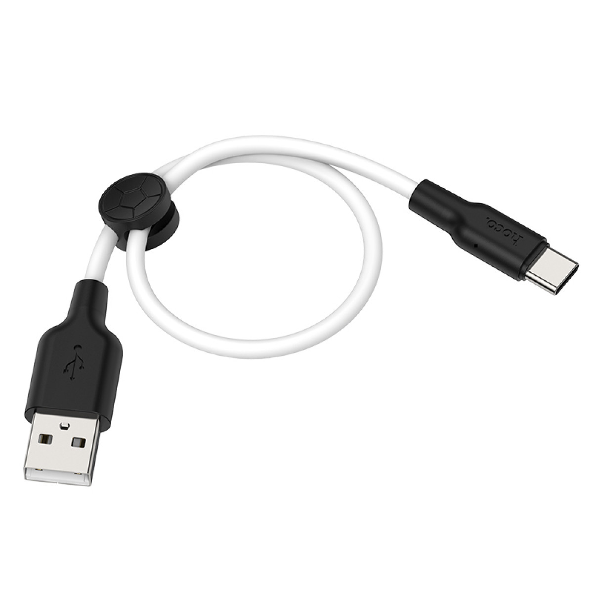 Кабель Hoco X21 Plus Silicone charging cable for Type-C(L=0.25M)