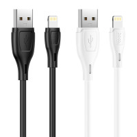 Кабель Hoco X61 Ultimate silicone charging data cable for iP / Lightning + №7997