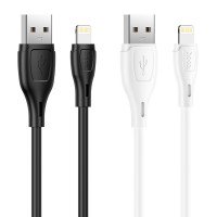 Кабель Hoco X61 Ultimate silicone charging data cable for iP / USB + №7997