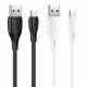 Кабель Hoco X61 Ultimate silicone charging data cable for Micro