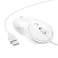 Мышь проводная Hoco GM13 Esteem business wired mouse / Комп'ютерна периферія + №8025