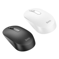 Мышь беспроводная Hoco GM14 Platinum 2.4G business wireless mouse / Hoco + №8016