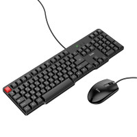Клавиатура и мышь Hoco GM16 Business keyboard and mouse set / Клавиатуры + №8042