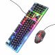 Клавиатура и мышь Hoco GM18 Luminous gaming keyboard and mouse set