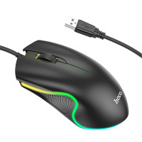 Мышь проводная Hoco GM19 Enjoy gaming luminous wired mouse / Мышки + №8021