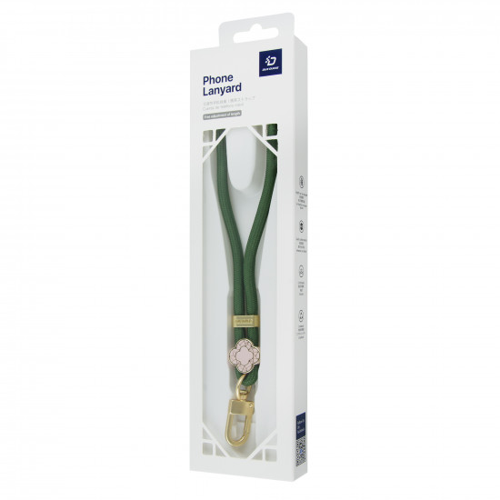 Ремінець GARDEN Series Short Phone Lanyard with Begonia Pattern