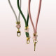 Ремінець GARDEN Series Short Phone Lanyard with Begonia Pattern