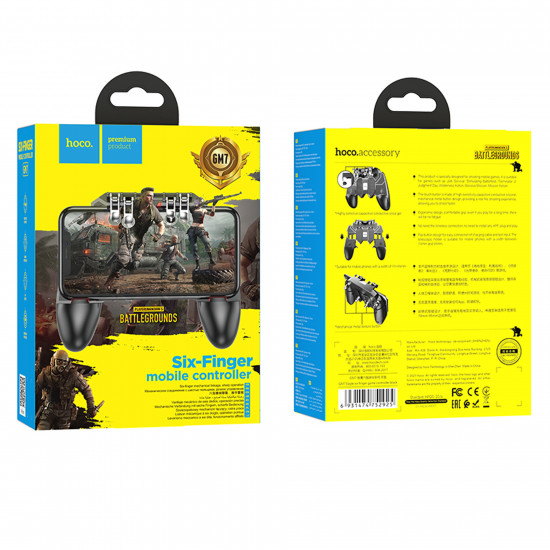 Игровой контроллер Hoco GM7 Eagle six finger game controller