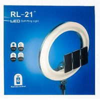 Кольцевая лампа LED Soft Ring Light RL-21 / Штативы и Кольцевые лампы + №8954