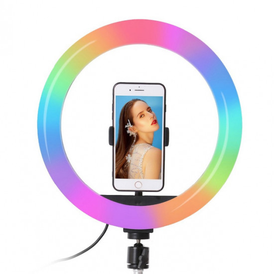 Кольцевая лампа Ring Light RGB200 20см