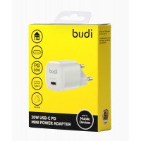 AC017EW - Budi Home Charger PD20W, Type - C / Адаптеры + №8476