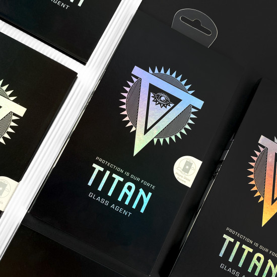 TITAN Agent Glass for iPhone 14 Pro  (Packing)