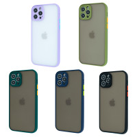 Totu Matt Case for Apple iPhone 12 Pro Max / Прозрачные + №1204