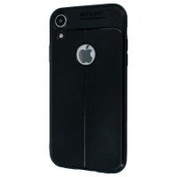 Auto Focus Black TPU Case iPhone XR / Apple + №3365