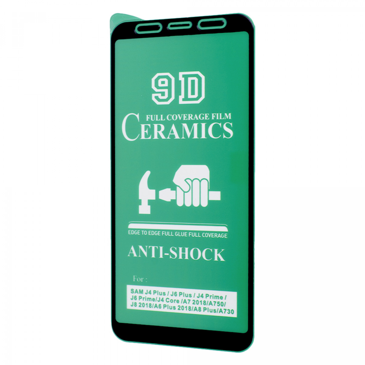 Защитное стекло Ceramic Clear Samsung A6 Plus