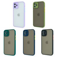 Totu Matt Case for Apple iPhone 12 / Прозорі + №1201