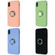 Silicone Cover With Ring Iphone X/XS