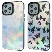 TPU Gradient Case Butterfly Apple Iphone 12 Pro Max / Чехлы - iPhone 12 Pro Max + №1158