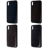 Confetti Black TPU Case Iphone XS Max / Apple + №2813