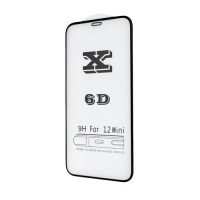 Защитное стекло 6D Full Glue iPhone 12 Mini / Apple модель пристрою iphone 12 mini. серія пристрою iphone + №3497