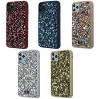 Bling STONE Case iPhone 11 Pro Max / Стразы и блёстки + №3145