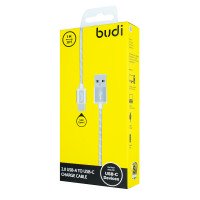 M8J172T - USB-кабель Budi Metal Type-C 1м / USB Cable QLT-Power XUD-3, Type-C + №3061