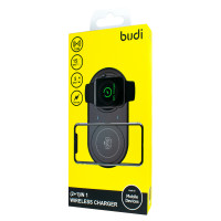 M8J3500 (WL3500B) - Budi 2in1 Wireless Charger 15W and 5W Wireless Watch / Сетевые ЗУ + №3715