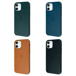 Leather Case with MagSafe iPhone 12 Mini / Чи зручно користуватися MagSafe і навіщо він потрібен + №1745