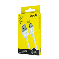 M8J011T - USB-кабель Budi Type-C to USB Charge/Sync 1м / M8J011TL - USB-кабель Budi Lightning to Type-C/Sync 1м + №3055