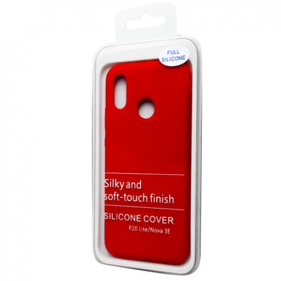 Full Silicone Cover no logo for Huawei P20 Lite