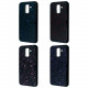 Confetti Black TPU Case Samsung A6+