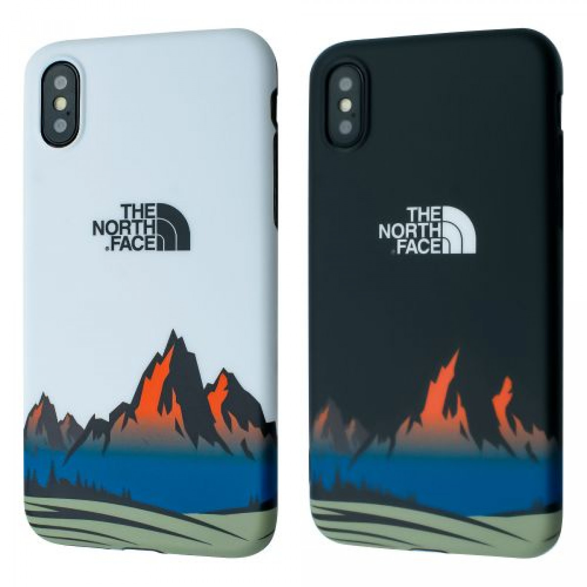 IMD Print Case The North Face Mountains for iPhone XS Max