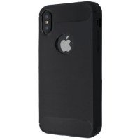 Half-TPU Black Case Apple iPhone XS Max / Half-TPU Black Case Apple iPhone X/XS + №2005