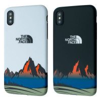 IMD Print Case The North Face Mountains for iPhone XS Max / Принт + №1897