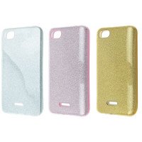 Glitter Case Xiaomi Redmi 6A / Стразы и блёстки + №2009