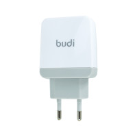 AC940VEW - Home Charger Budi QC 18W 3.0 +Type-C PD18W Charge Fastly / Адаптеры + №3036