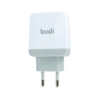 AC940VEW - Home Charger Budi QC 18W 3.0 +Type-C PD18W Charge Fastly / Тип ЗП + №3036