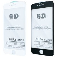 Защитное стекло 6D Full Glue iPhone 6 / Apple + №3490