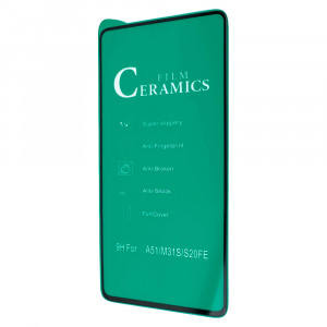 Защитное стекло Ceramic Clear Samsung A51/M31S/S20FE/A52