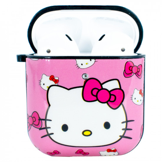 Silicone Stickers Case for AirPods Hello Kitty