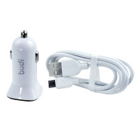 CC631M - Budi Car Charger 12W 2.4A + Cable Micro