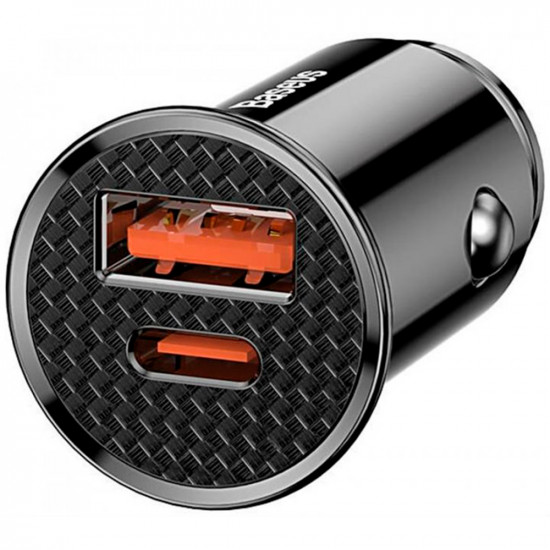 CCALL-YS01 - Baseus Circular Plastic A+C 30W  PPS Car Charger