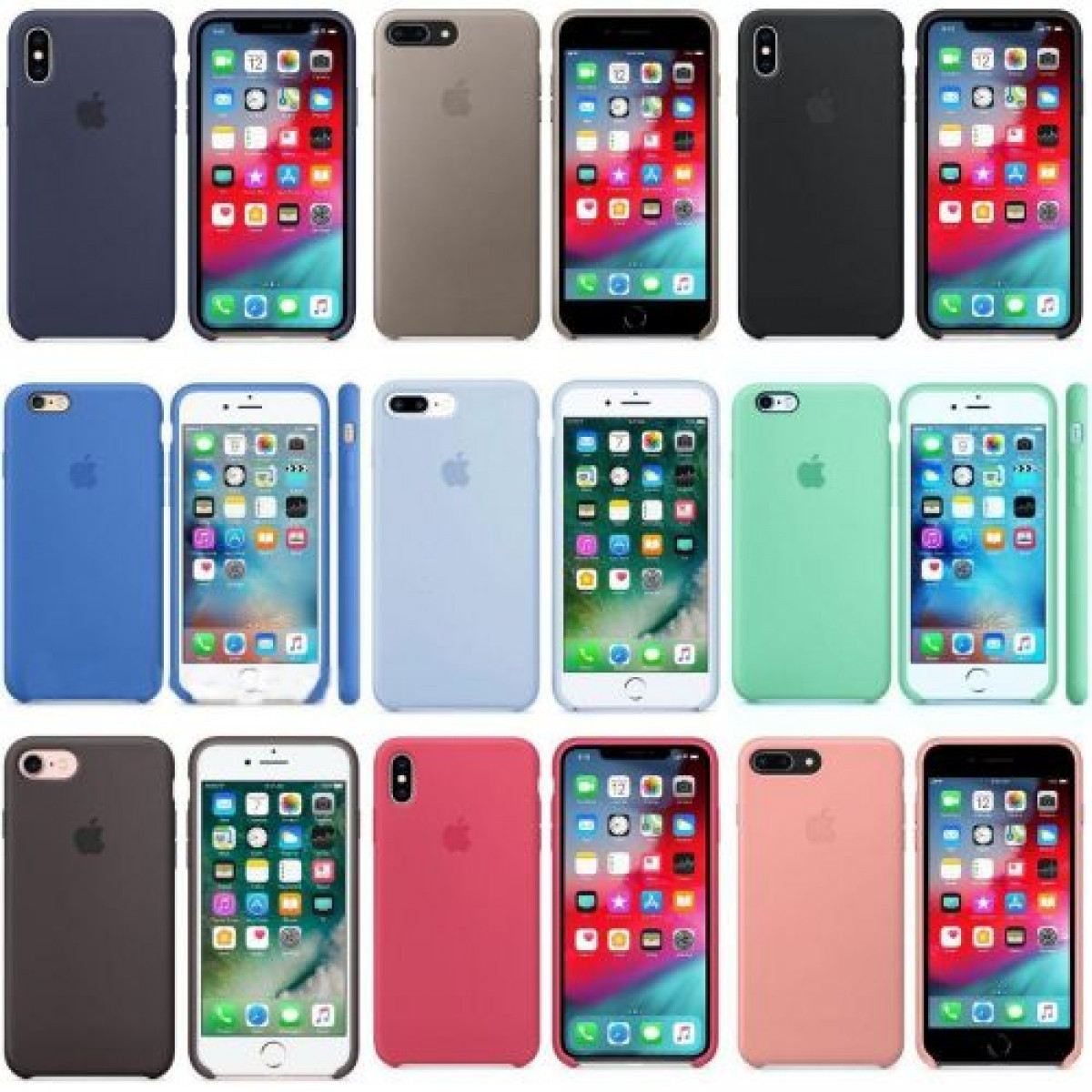 Silicone Case Original Iphone 7/8