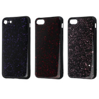 Confetti Black TPU Case Iphone 7/8 / Чехлы - iPhone 7/8/SE2 + №2810