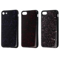 Confetti Black TPU Case Iphone 7/8 / Чохли - iPhone 7/8/SE2 + №2810