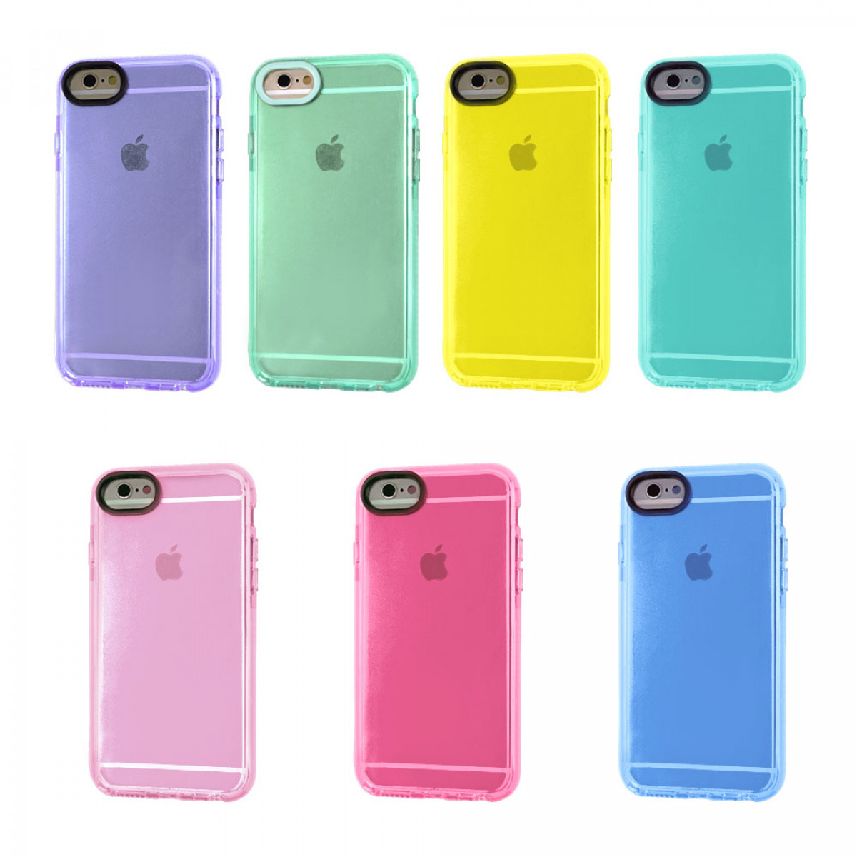 Color Clear TPU for Apple iPhone 7/8