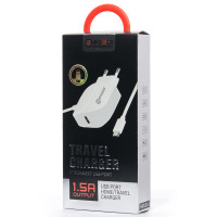 СЗУ QLT-POWER HXUD-3 Lightning, 1 USB / Зарядні пристрої + №7291