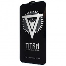 TITAN Agent Glass for iPhone 12 Pro Max (No Packing) / Відмінність захисного скла від гідрогелевої плівки + №5128