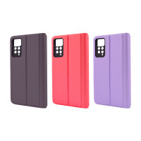 FIBRA Flip Case Xiaomi Redmi Note 11Pro / Цветные однотонные + №2718